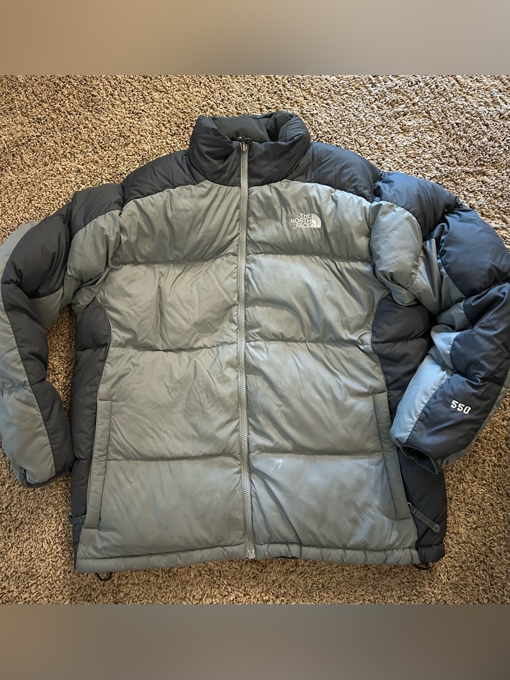 Men’s XL the northface 550 down puffer coat jacket